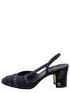 Tacones "Slingback Denim"