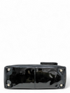 Boslo "Chanel Black/Off White Pony Hair and Patent Leather Chain Tote"