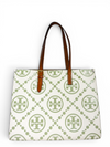 Bolso "T Monogram Contrast Embossed Tote"