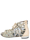 Sandalias Beige
