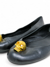 Baletas "Skull Leather Flats"