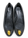 Baletas "Skull Leather Flats"