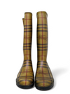 Botas “Haymarket Check Pattern Rubber Rain Boots”