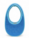 Bolso "Crystal-embellished Mini Swipe Bag"