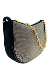Bolso "Kendall Leather and Rhinestone"