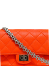 Riñonera "Goatskin Quilted 2.55 Reissue Flap Belt Bag Fluorescent"