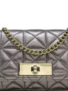Bolso Plateado