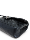 Bolso "Lambskin Quilted Medium Double Flap Black"