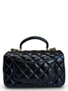 Bolso "Lambskin Quilted Mini Top Handle Rectangular Flap"