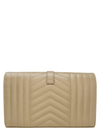 Bolso "Envelope Small In Quilted Grain De Poudre Embossed Leather"