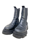 Botas "Black Stitch Cleated Mid Chelsea Boots"