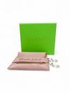 Aretes "Heart Clip Silver Tiny Hoops"