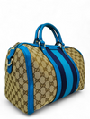 Bolso "GG Canvas Web Boston Bag"