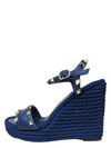Sandalias "Rockstud Accents Leather Espadrilles"