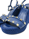Sandalias "Rockstud Accents Leather Espadrilles"