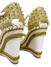 Espadrilles "Spike Accents Leather Espadrilles"