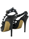 Tacones "Rockstud Ankle Strap Pump With Tonal Studs"