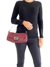 Bolso "Baguette Bag Zucchino Canvas"