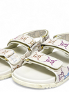 Sandalias "Gucci Moritz Supreme Doble GG Crystal"