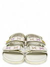 Sandalias "Gucci Moritz Supreme Doble GG Crystal"