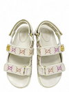 Sandalias "Gucci Moritz Supreme Doble GG Crystal"