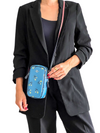 Bolso "North/South Zip Phone Crossbody With Foral Bow Print"