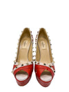Tacones "Rockstud Accents Leather Pumps"