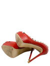 Tacones "Rockstud Accents Leather Pumps"