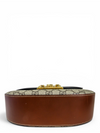 Bolso "Padlock Saddle Shoulder Bag"