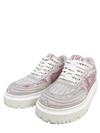 Tenis "Toile De Jouy Fabric Dior Addict Sneakers"