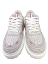 Tenis "Toile De Jouy Fabric Dior Addict Sneakers"