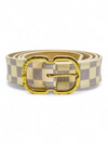 Correa "Damier Azur LV Initiales"
