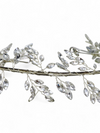Tiara "Midnight Mist Crystal Leafy Hair Vine"