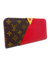 Billetera "Monogram Pattern Kimono Wallet"