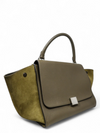 Bolso "Calfskin Leather Medium Trapeze Souris"