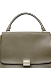 Bolso "Calfskin Leather Medium Trapeze Souris"