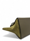 Bolso "Calfskin Leather Medium Trapeze Souris"