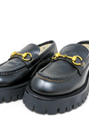 Mocasines "Leather Lug Sole Horsebit Loafer"
