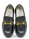 Mocasines "Leather Lug Sole Horsebit Loafer"