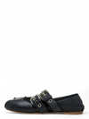 Baletas "Ankle-strap belted ballerina flats"