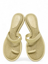 Sandalias "Amalia Raffia-Leather"