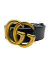 Correa "Leather Belt With Double G Buckle"
