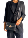 Bolso "Small Leather Rockstud Crossbody Bag"