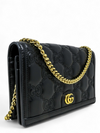 Bolso "GG Metalassé Chain Wallet"