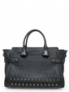 Bolso "Swagger 27 In Pebble Leather With Ombre Rivets"
