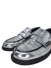 Mocasines Plateados
