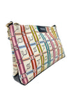Bolso "Bandolera Flat beige y negra Crossroad"