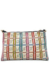 Bolso "Bandolera Flat beige y negra Crossroad"