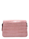 Bolso "Croc-Embossed Leather Studio Shoulder Bag"