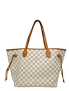 Bolso "Damier Azur Neverfull MM with Pouch"